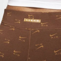 Γυναικεία Nike Air Γυναικείο Biker Σορτς CACAO WOW/ALE BROWN -Γυναικεία Ρούχα Εκπτώσεις nike w nsw air hr bike short 3