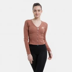 Nike Air Γυναικεία Ζακέτα MINERAL CLAY/PINK OXFORD