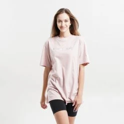 Γυναικεία Nike Air SS Γυναικείο T-Shirt PINK OXFORD/WHITE -Γυναικεία Ρούχα Εκπτώσεις nike w nsw air ss top bf 2