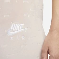 Γυναικεία Nike Air Γυναικείο Βελουτέ Παντελόνι Φόρμας PINK OXFORD/WHITE -Γυναικεία Ρούχα Εκπτώσεις nike w nsw air vlr mr pnt 7