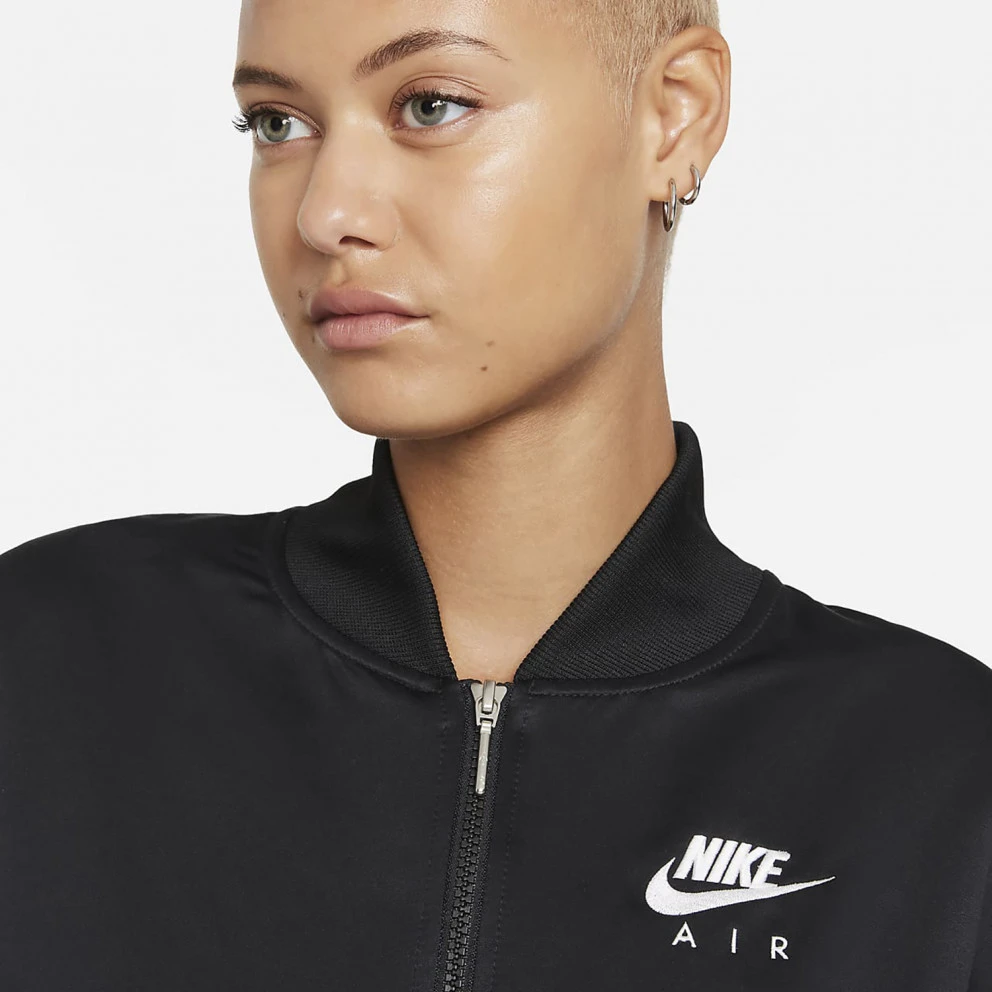 Nike Sportswear Crop Γυναικεία Ζακέτα BLACK/WHITE 3 Nike Sportswear Crop Γυναικεία Ζακέτα BLACK/WHITE - Image 3