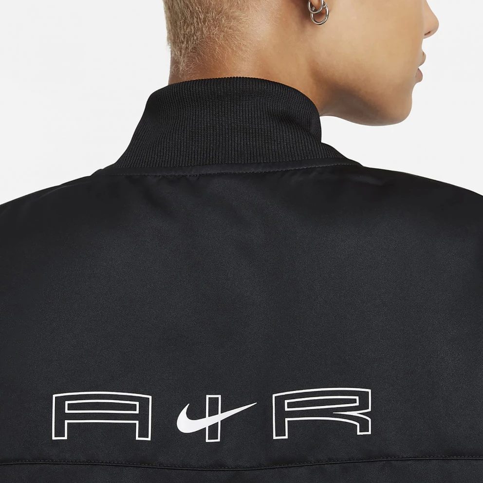 Nike Sportswear Crop Γυναικεία Ζακέτα BLACK/WHITE 4 Nike Sportswear Crop Γυναικεία Ζακέτα BLACK/WHITE - Image 4