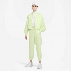 Nike Sportswear Air Γυναικεία Φόρμα LIME ICE/WHITE -Γυναικεία Ρούχα Εκπτώσεις nike w nsw air wvn mr pnt 6