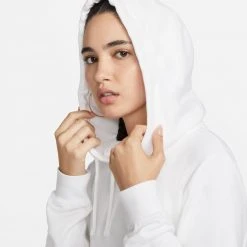 Nike Sportswear Club Fleece Γυναικεία Μπλούζα με Κουκούλα WHITE/BLACK 8 Nike Sportswear Club Fleece Γυναικεία Μπλούζα με Κουκούλα WHITE/BLACK -Γυναικεία Ρούχα Εκπτώσεις nike w nsw club flc fnl hoodie std 3