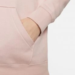 Nike Sportswear Club Γυναικεία Μπλούζα με Κουκούλα PINK OXFORD/WHITE 10 Nike Sportswear Club Γυναικεία Μπλούζα με Κουκούλα PINK OXFORD/WHITE -Γυναικεία Ρούχα Εκπτώσεις nike w nsw club flc gx std po hdy 4