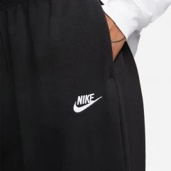 Γυναικεία Nike Sportswear Club Fleece Γυναικείο Παντελόνι Φόρμας BLACK/WHITE 8 Γυναικεία Nike Sportswear Club Fleece Γυναικείο Παντελόνι Φόρμας BLACK/WHITE -Γυναικεία Ρούχα Εκπτώσεις nike w nsw club flc mr os pant 2