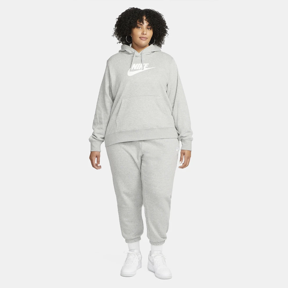 Γυναικεία Nike Sportswear Club Fleece Plus Size Γυναικείο Παντελόνι Φόρμας DK GREY HEATHER/WHITE 5 Γυναικεία Nike Sportswear Club Fleece Plus Size Γυναικείο Παντελόνι Φόρμας DK GREY HEATHER/WHITE - Image 5
