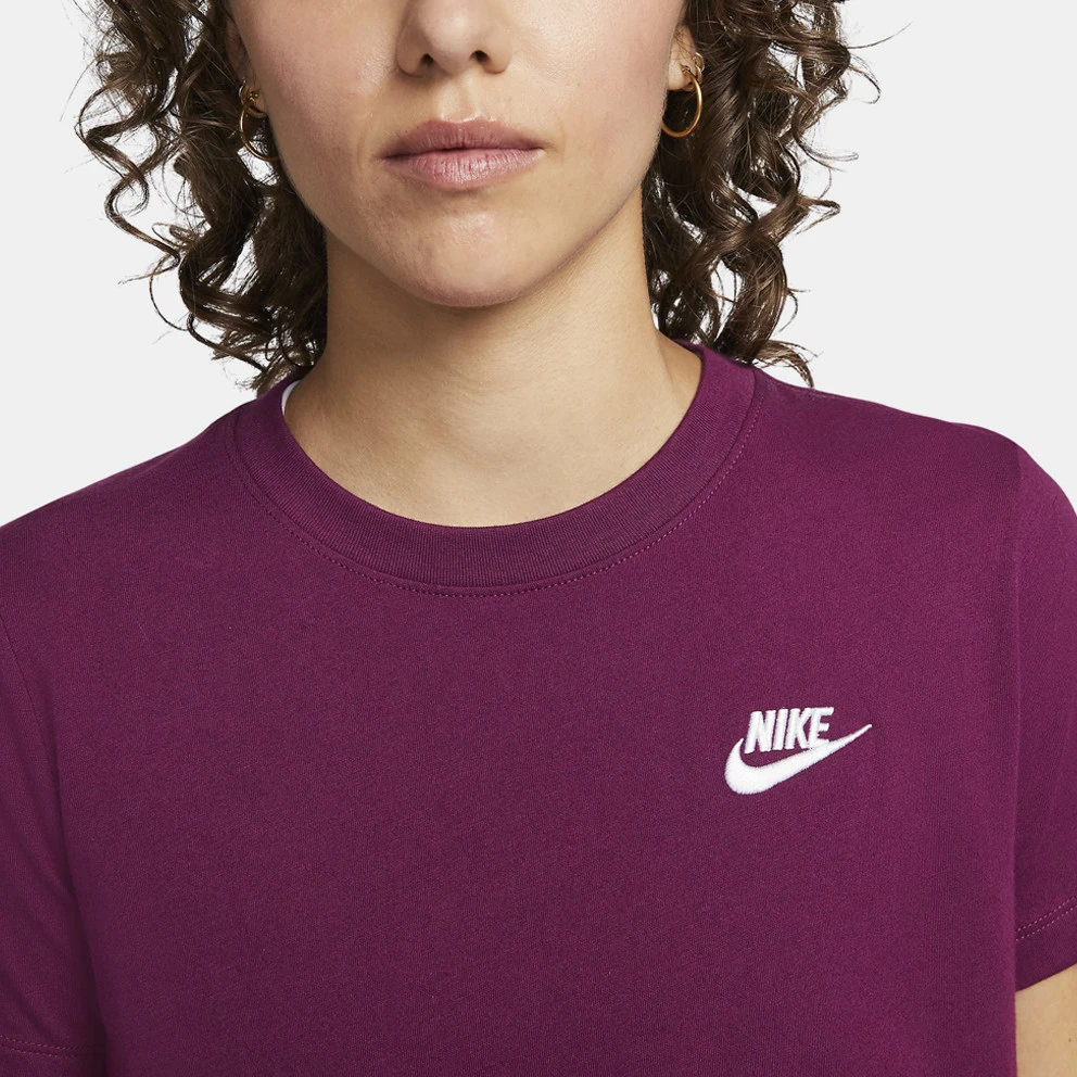 Γυναικεία Nike Sportswear Γυναικείο T-Shirt SANGRIA/WHITE 3 Γυναικεία Nike Sportswear Γυναικείο T-Shirt SANGRIA/WHITE - Image 3