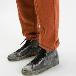 Γυναικεία Nike Sportswear Essential Γυναικείο Παντελόνι Φόρμας RUGGED ORANGE/WHITE -Γυναικεία Ρούχα Εκπτώσεις nike w nsw esntl flc mr pt cltn vnr 9