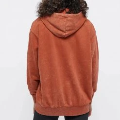 Nike Sportswear Essential Fleece Γυναικεία Μπλούζα με Κουκούλα RUGGED ORANGE/WHITE -Γυναικεία Ρούχα Εκπτώσεις nike w nsw ess flc hoodie clctn vnr 1