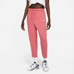 Γυναικεία Nike Sportswear Collection Essentials Γυναικείο Παντελόνι Φόρμας ARCHAEO PINK/WHITE