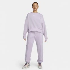 Γυναικεία Nike Sportswear Essential Collection Fleece Γυναικείο Παντελόνι Φόρμας DOLL -Γυναικεία Ρούχα Εκπτώσεις nike w nsw essntl clctn flc pant 4