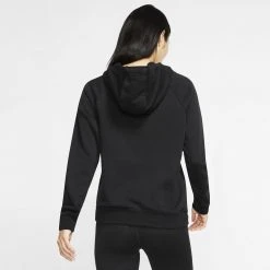 Γυναικεία Nike Sportswear Essential Γυναικείο Φούτερ Black/White 6 Γυναικεία Nike Sportswear Essential Γυναικείο Φούτερ Black/White -Γυναικεία Ρούχα Εκπτώσεις nike w nsw essntl fnl po flc 1