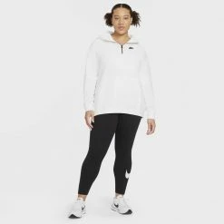 Γυναικεία Nike NSW Essential Γυναικείο Κολάν Plus Size BLACK/WHITE 9 Γυναικεία Nike NSW Essential Γυναικείο Κολάν Plus Size BLACK/WHITE -Γυναικεία Ρούχα Εκπτώσεις nike w nsw essntl gx mr lggng plus 4