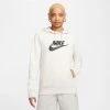 Nike Sportswear Essential Fleece Γυναικεία Μπλούζα με Κουκούλα LT OREWOOD BRN/BLACK 8 Nike Sportswear Essential Fleece Γυναικεία Μπλούζα με Κουκούλα LT OREWOOD BRN/BLACK -Γυναικεία Ρούχα Εκπτώσεις nike w nsw essntl hoodie po hbr