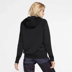 Nike Sportswear Essential Γυναικεία Μπλούζα με Κουκούλα BLACK/WHITE -Γυναικεία Ρούχα Εκπτώσεις nike w nsw essntl hoodie po hbr 11
