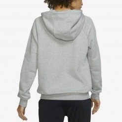 Nike Sportswear Essential Γυναικεία Μπλούζα με Κουκούλα DK GREY HEATHER/WHITE -Γυναικεία Ρούχα Εκπτώσεις nike w nsw essntl hoodie po hbr 6
