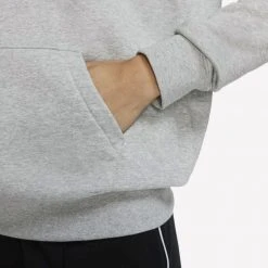Nike Sportswear Essential Γυναικεία Μπλούζα με Κουκούλα DK GREY HEATHER/WHITE -Γυναικεία Ρούχα Εκπτώσεις nike w nsw essntl hoodie po hbr 8
