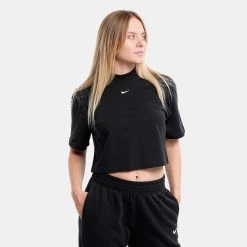 Γυναικεία Nike Sportswear Essential Γυναικείο Crop Top Black/white