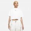 Γυναικεία Nike Sportswear Essential Γυναικείο Crop Top WHITE/BLACK 6 Γυναικεία Nike Sportswear Essential Γυναικείο Crop Top WHITE/BLACK -Γυναικεία Ρούχα Εκπτώσεις nike w nsw essntl mock boxy ss top 3