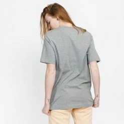 Γυναικεία Nike Sportswear Essential Γυναικείο T-Shirt DK GREY HEATHER/WHITE -Γυναικεία Ρούχα Εκπτώσεις nike w nsw essntl tee bf lbr 13