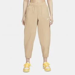 Γυναικεία Nike Sportswear Essential Γυναικείο Παντελόνι Φόρμας HEMP/WHITE