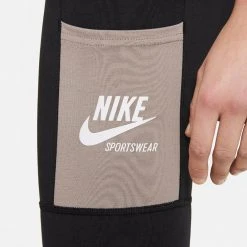 Γυναικεία Nike Sportwear Heritage Γυναικείο Κολάν BLACK/MOON FOSSIL/WHITE 8 Γυναικεία Nike Sportwear Heritage Γυναικείο Κολάν BLACK/MOON FOSSIL/WHITE -Γυναικεία Ρούχα Εκπτώσεις nike w nsw hr lggng htg 2