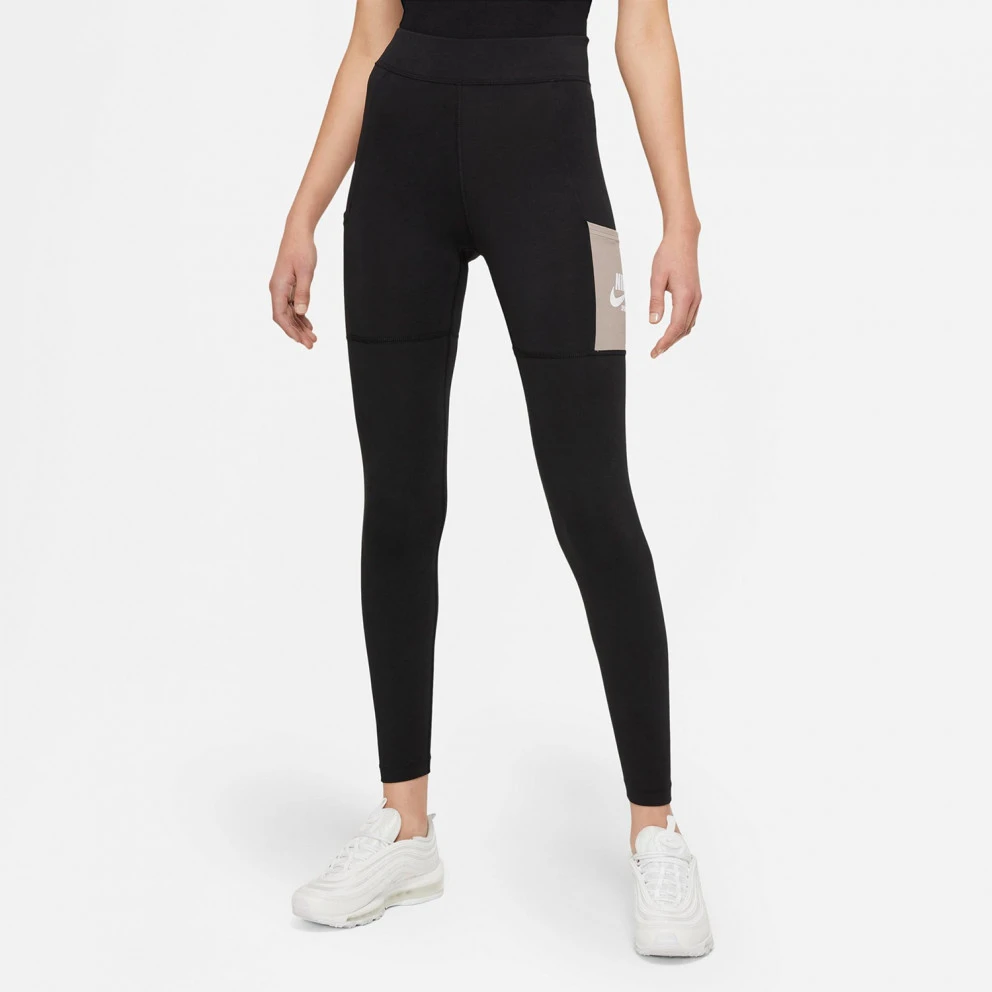 Γυναικεία Nike Sportwear Heritage Γυναικείο Κολάν BLACK/MOON FOSSIL/WHITE 1 Γυναικεία Nike Sportwear Heritage Γυναικείο Κολάν BLACK/MOON FOSSIL/WHITE