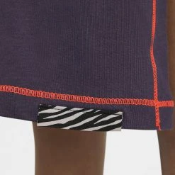 Γυναικεία Nike Sportswear Icon Clash Φόρεμα Μάξι DARK RAISIN/BRIGHT MANGO -Γυναικεία Ρούχα Εκπτώσεις nike w nsw icn clsh maxi dress 4