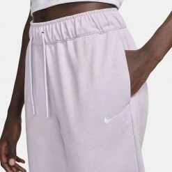 Γυναικεία Nike Sportswear Γυναικείο Παντελόνι Φόρμας DOLL/WHITE -Γυναικεία Ρούχα Εκπτώσεις nike w nsw jrsy easy jogger 5