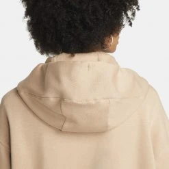 Nike Sportswear Phoenix Fleece Γυναικεία Ζακέτα HEMP/SAIL -Γυναικεία Ρούχα Εκπτώσεις nike w nsw phnx flc fz os hoodie 12