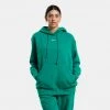 Nike Sportswear Phoenix Fleece Γυναικεία Μπλούζα με Κουκούλα MALACHITE/SAIL