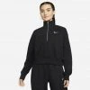 Nike Sportswear Phoenix Fleece Γυναικεία Μπλούζα Φούτερ BLACK/SAIL