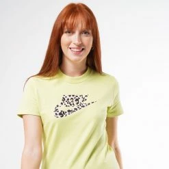 Nike Sportswear Printed Pack Γυναικεία Μπλούζα LIMELIGHT -Γυναικεία Ρούχα Εκπτώσεις nike w nsw prnt pack ss tee 2