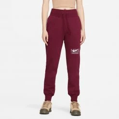 Γυναικεία Nike Nsw Swsh Fleece Γυναικείο Παντελόνι Φόρμας DARK BEETROOT/DOLL