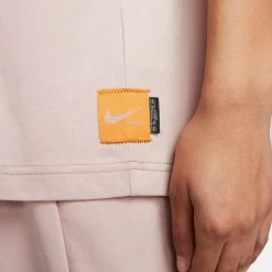 Γυναικεία Nike Sportswear Swoosh Γυναικείο T-shirt PINK OXFORD/LIGHT CURRY/ROSE WHISPER -Γυναικεία Ρούχα Εκπτώσεις nike w nsw swsh ss top 3