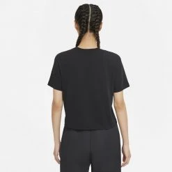 Γυναικεία Nike Sportswear Swoosh Γυναικείο T-Shirt BLACK/WHITE -Γυναικεία Ρούχα Εκπτώσεις nike w nsw swsh ss top 6