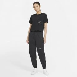 Γυναικεία Nike Sportswear Swoosh Γυναικείο T-Shirt BLACK/WHITE -Γυναικεία Ρούχα Εκπτώσεις nike w nsw swsh ss top 8
