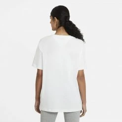 Γυναικεία Nike Sportswear Swoosh Γυναικείο T-Shirt White -Γυναικεία Ρούχα Εκπτώσεις nike w nsw tee boy swoosh 1