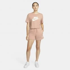 Γυναικεία Nike Sportswear Essential Γυναικείο Crop Top ROSE WHISPER/WHITE 7 Γυναικεία Nike Sportswear Essential Γυναικείο Crop Top ROSE WHISPER/WHITE -Γυναικεία Ρούχα Εκπτώσεις nike w nsw tee essntl crp icn ftr 7