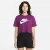 Γυναικεία Nike Sportswear Essential Γυναικείο Crop Top SANGRIA/WHITE 9 Γυναικεία Nike Sportswear Essential Γυναικείο Crop Top SANGRIA/WHITE -Γυναικεία Ρούχα Εκπτώσεις nike w nsw tee essntl crp icn ftr 8