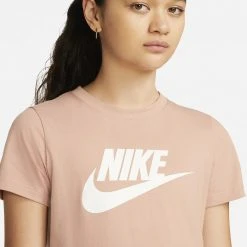 Γυναικεία Nike Sportswear Essential Γυναικείο T-shirt ROSE WHISPER/WHITE -Γυναικεία Ρούχα Εκπτώσεις nike w nsw tee essntl icon futur 2
