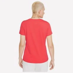 Γυναικεία Nike Sportswear Essential Γυναικείο T-Shirt MAGIC EMBER/WHITE -Γυναικεία Ρούχα Εκπτώσεις nike w nsw tee essntl icon futur 5