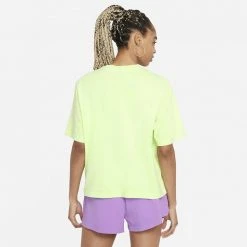 Γυναικεία Nike Sportswear Wash Γυναικείο T-Shirt GHOST GREEN -Γυναικεία Ρούχα Εκπτώσεις nike w nsw tee wash 1