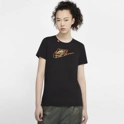 Nike Sportswear Worldwide 1 Γυναικεία Μπλούζα BLACK