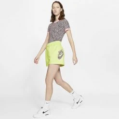 Γυναικεία Nike Sportswear Women's Woven Prnt Pack Short LIMELIGHT -Γυναικεία Ρούχα Εκπτώσεις nike w nsw wvn prnt pack short 3