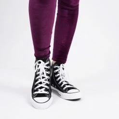 Γυναικεία PCP Vanessa Γυναικείο Κολάν AUBERGINE VELVET -Γυναικεία Ρούχα Εκπτώσεις pcp vanessa 3