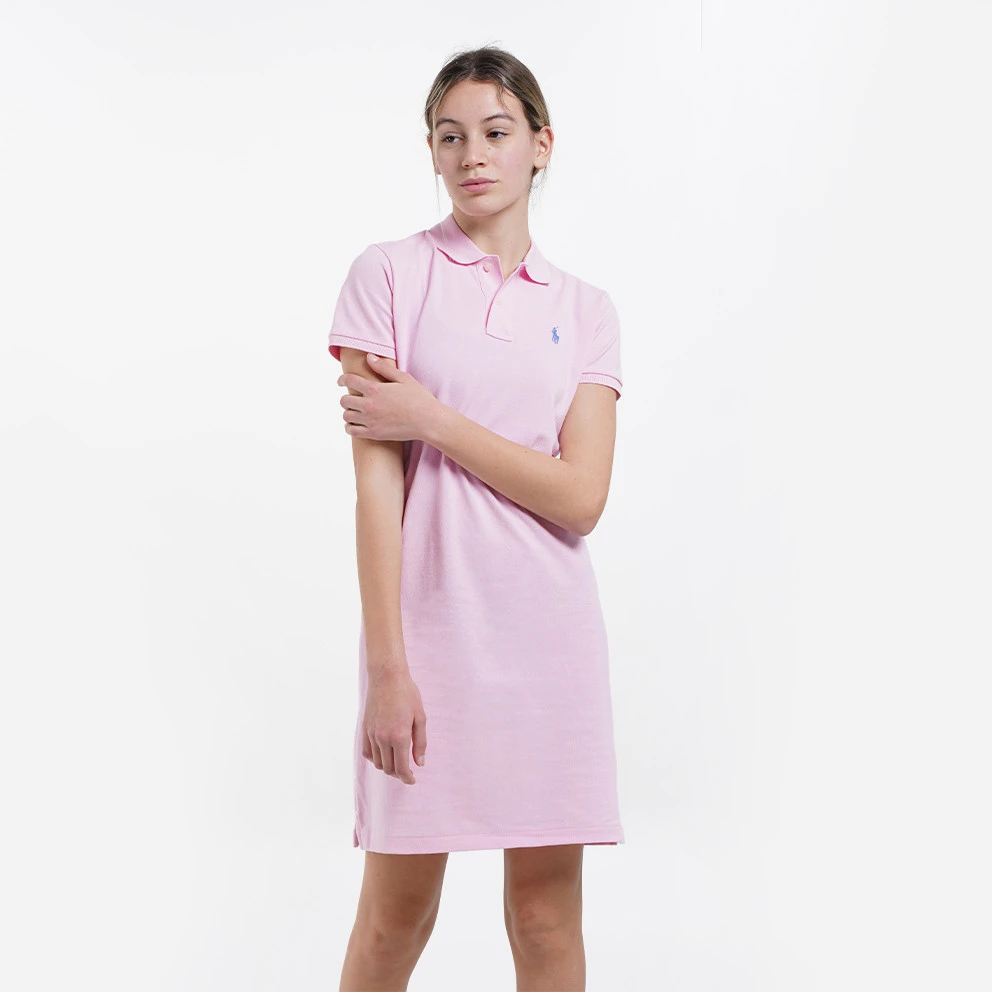 Γυναικεία Polo Ralph Lauren Γυναικείο Φόρεμα PINK 3 Γυναικεία Polo Ralph Lauren Γυναικείο Φόρεμα PINK - Image 3