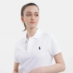 Γυναικεία Polo Ralph Lauren Γυναικείο Φόρεμα WHITE -Γυναικεία Ρούχα Εκπτώσεις polo ralph lauren polo shirt shop day dress 2