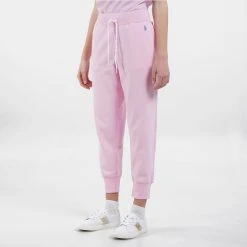 Γυναικεία Polo Ralph Lauren Γυναικείο Παντελόνι Φόρμας PINK -Γυναικεία Ρούχα Εκπτώσεις polo ralph lauren w 12 1 2022 classics athletic 4